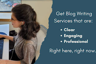 write clear, engaging blogs in your brand voice
