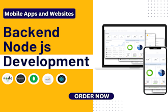 optimize web and mobile apps using node js backend developer