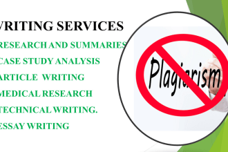 do quality case study analysis, research and summary writing