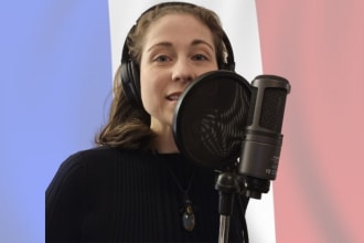 be your dedicated female french voice