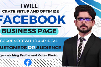 create, setup and fix your facebook page for conversions