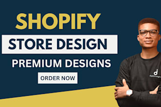 design jewelry clothing shopify store, build shopify store website