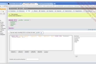 data base in msql