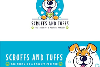 create unique cat, dog and pet animal logo design perfectly