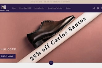 design luxury shoe shopify store footwear store athletic shoe store shoe website