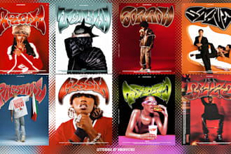 do a custom lettering typography, logo tshirt, poster