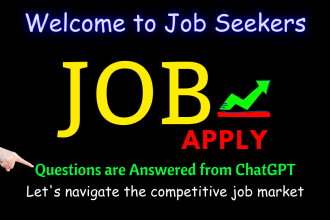 professionally search and apply jobs, apply for jobs and find me a job