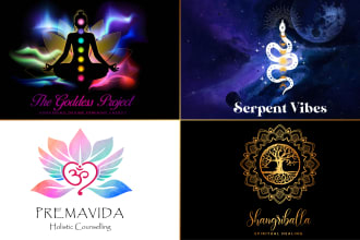 design spiritual sacred logo mystical mandala yoga designs
