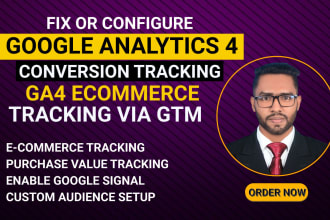 fix or setup google analytics 4 ga4 ecommerce tracking