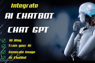 integrate ai chatbot with chatgpt for your wordpress, website