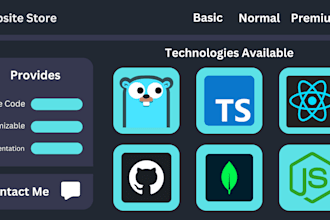 develop a custom website
