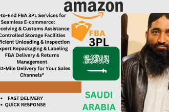 be 3pl amazon and shopify prep service for saudi arabia ksa and uae