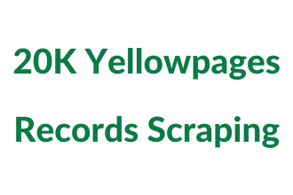 scrape 20k yellowpages records