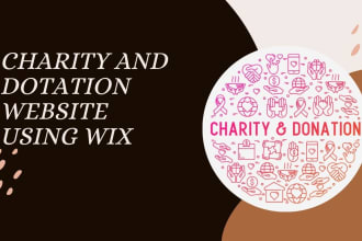 create donation or charity or fundraising or ngo and non profit website