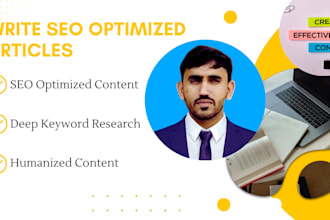 write SEO optimized articles