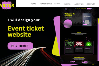 event ticket website, event website, ticket website, event management, event