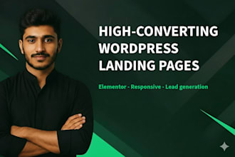 create high converting wordpress elementor landing pages