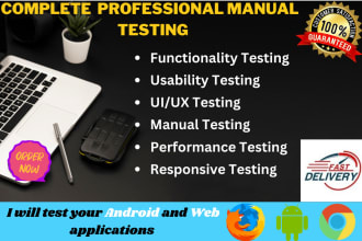 do thorough QA testing for your android apps and website