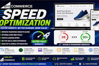 do bigcommerce website speed optimization within 2 hours