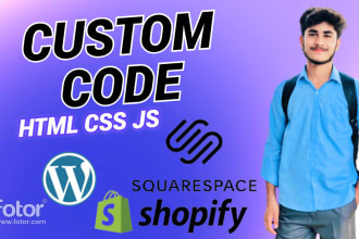 custom code html css javascript  errors squarespace website