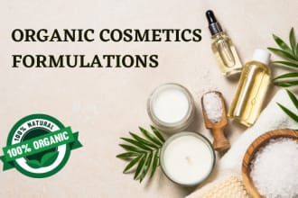do organic cosmetics, haircare, skincare, personal care formulations