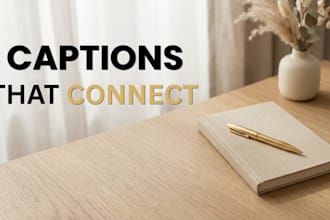 create engaging captions and emotional content