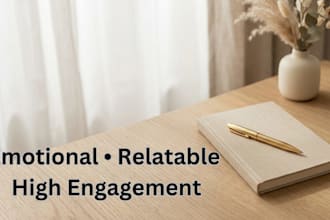 create engaging captions and emotional content