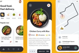 develop food delivery app, food ordering app, uber app, delivery app,