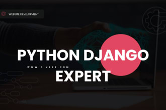 be your python django expert