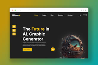 do modern website ui figma website design website