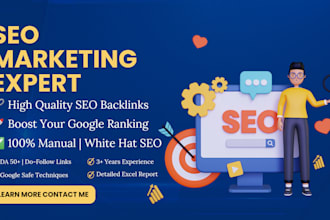 create high quality backlinks for SEO and google ranking