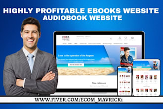 design most profitable ebooks shopify digital course store audiobook website