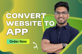 convert website to app, android ios app development