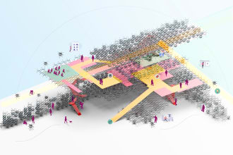 make architectural illustrator diagrams or vector graphics
