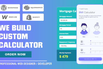 create a custom calculator for your website