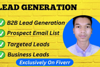do b2b lead  generation, targeted business leads, linkedin leads