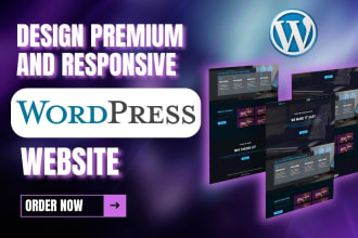 design redesign mobile friendly wordpress website using elementor