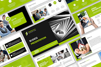 redesign your powerpoint presentation template pitch deck and google slides