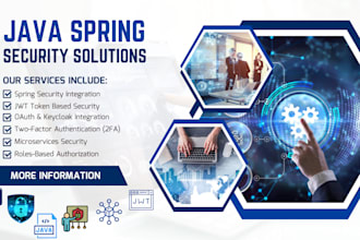 implement robust spring security for java spring boot project