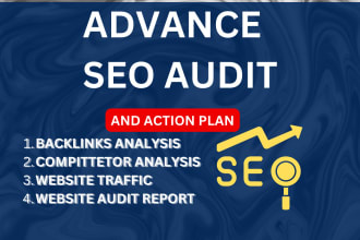 advance site SEO audit report professional site  audit report