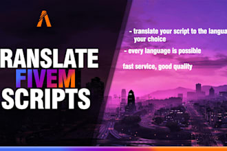 translate your fivem or other scripts in any language