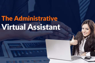 the administrative virtual assistant for all admin support tasks