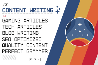 write SEO optimized video game, tech article for your blog