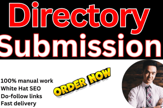 300 HQ directory submission backlink for SEO providing link building