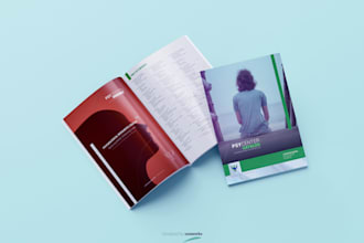 design digital and ready print catalog for medical domain