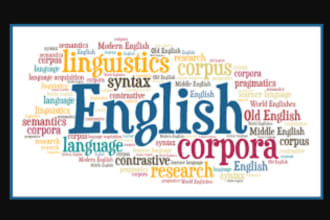 assist you in linguistic and literature writer