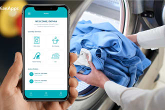 develop a laundry app, dry cleaning app, on demand delivery app