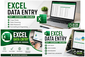 do excel data entry for small business owners