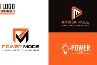 create 3 brand new minimalist logo design concepts for you