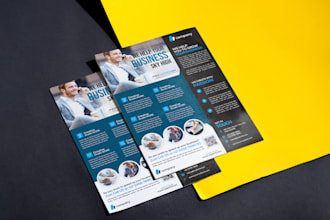 create professional corporate flyer and brochure design
